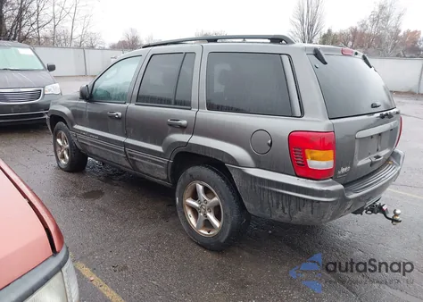 2002 Jeep Grand Cherokee Limited из США, поврежденный, VIN 1J4GW58N32C215670